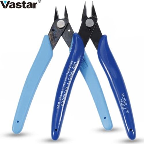 170 Oblique Pliers Plastic Nozzle Electronic Cutting Wire Pliers Diagonal Pliers DIY Cutting Pliers Thin Mouth 170 Scissors