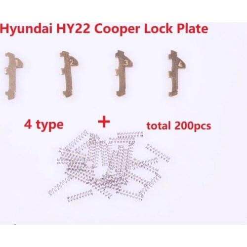 200pcs/lot HY22 Car Lock Reed Locking Repairing Work plate For HYUNDAI IX30 35 S8 K5 Verna new Sportage e.t.c