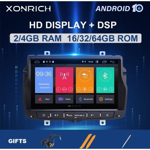 4G 64G 2Din Android 10 GPS Car Radio For Lada Vesta 2015-2018 Stereo Navigation Multimedia Audio Head Unit NOdvd Player IPS DSP