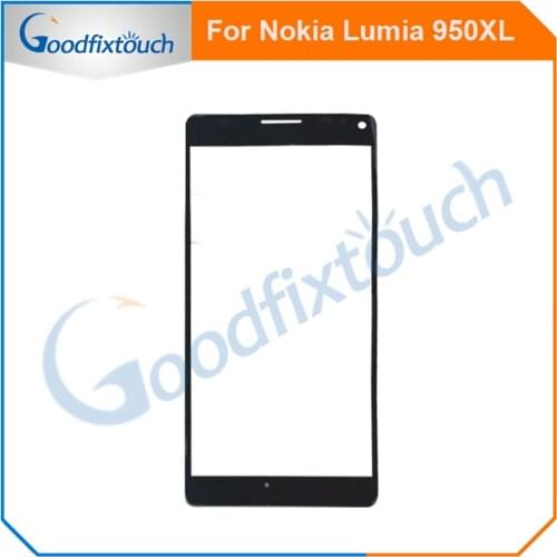 5PCS For Nokia Lumia 950 XL 950XL Touch Screen Sensor Front Glass Lens Panel High Quality Replacement Parts