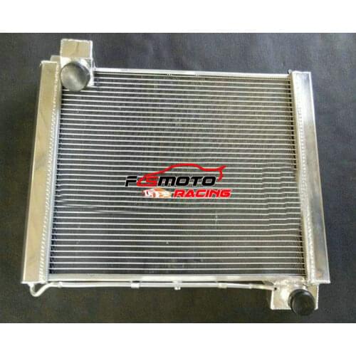 For Chevrolet Chevy Corvette 1961-1962 62mm aluminum radiator MT manual