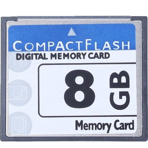 White&Blue Professional 8GB Compact Flash Memory Card
