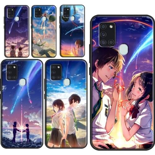 Your Name Anime kimi no nawa Phone Case For Samsung A12 A32 A42 A52 A72 A10 A40 A50 A70 A51 A71 A31 A11 A21S A20e A21S