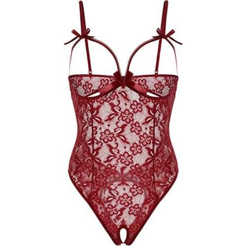 Porno Erotic Lingerie For Women Sexy Costumes Transparent Babydoll Dress Exposed Breast Sexy Lingerie Sex Underwear Nuisette