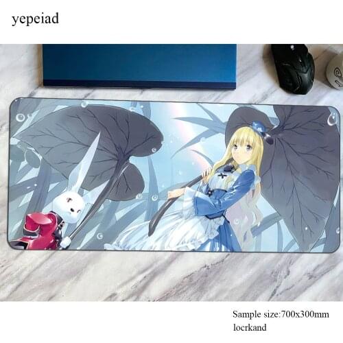 Alice in wonderland mousepad 900x400x4mm Computer mouse mat gamer gamepad pc wrist rest gaming mousemat desk pad office padmouse