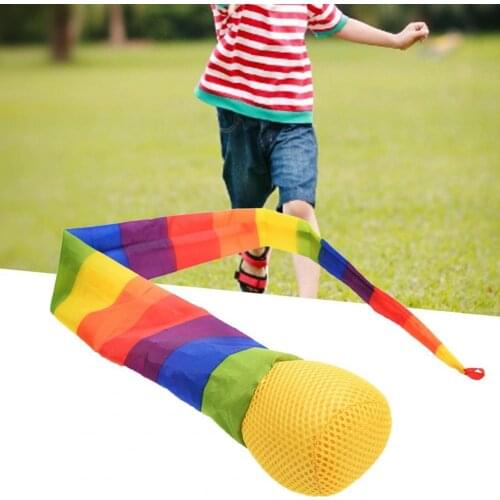 Toy Harmless Educational Lightweight Sports Catch Tail Soft Ball for Indoor