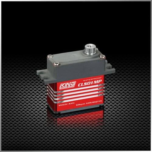 KINGMAX 25T gear DCS01MP 26g 5.7kg.cm CLS01MP 27g 8.3kg.cm digital metal gear waterproof mini servo for RC cars boats