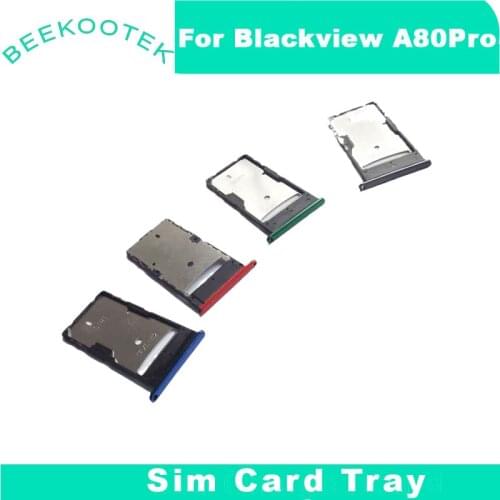 100% New Original Blackview A80 Pro SIM Card Tray Replacement For Blackview A80 Pro SIM Card Tray