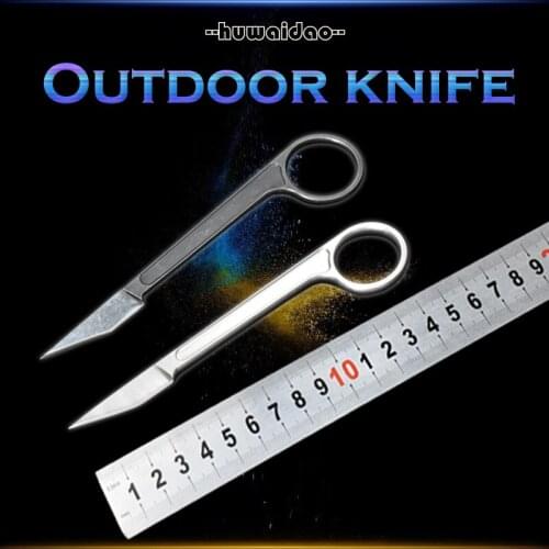 440c BladeTactical straight Fixed Blade knife survival mini EDC outdoor self-defense knife paper knife sharp life-saving tool