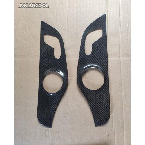 Carbon Fiber Interior Dashboard Decoration Trim Cover Car Accessorise for Mercedes Benz C Class C205 Coupe 2 Door 2019 up