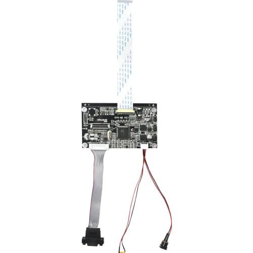 VGA AV LCD Controller Board KYV-N2 V1 For 7" TFT AT070TN83 V.1 40 Pin TTL 800x480 Free Shipping With Tracking