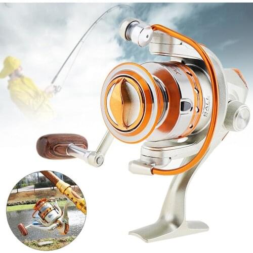 Spinning Fishing Reels 1000 Series 12 Ball Bearing 5.5:1 Fishing Reel Saltwater Freshwater Spinning Wheel