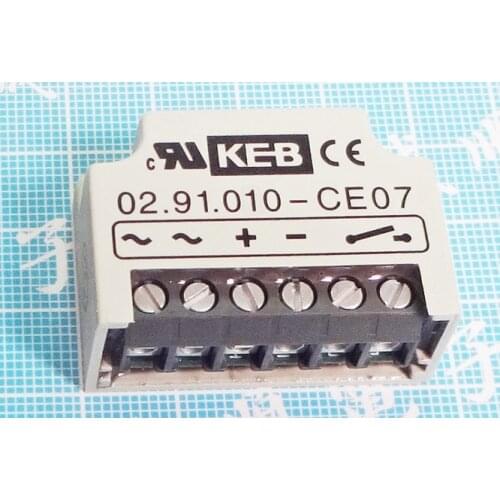 KEB 02.91.020-CE07 Uin 240VAC Uout 216VDC 1.2A 2.0A 50/60Hz brake rectifier