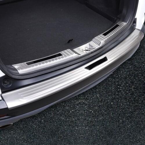 High quality stainless steel rear windowsill panel,Rear bumper Protector Sill For HONDA CRV 2017 2018 2019 2020