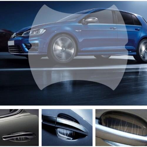 4 / LOT car handle protective film stickers accessories for subaru xv peugeot 406 mitsubishi l200 passat kia sportage 3 asx