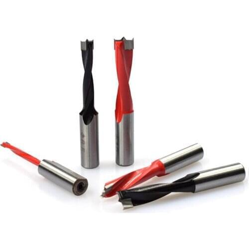 1pc 4-10mm left / right rotation wood forstner drills router bit drilling line 2 flute wood hole cutter router drill