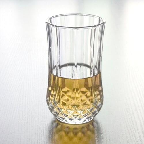 2 Pcs/lot classical transparent fashion whiskey wine glass party pub wine drinking glass cups 200901-59