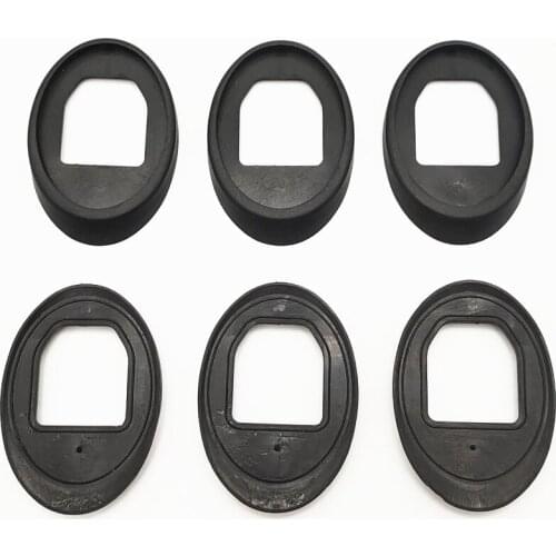 6PCS Car Roof Aerial Antenna Base Gaskets Rubber Seal For Passat Beetle Golf Jetta Astra MK4 Bora Car Accessories