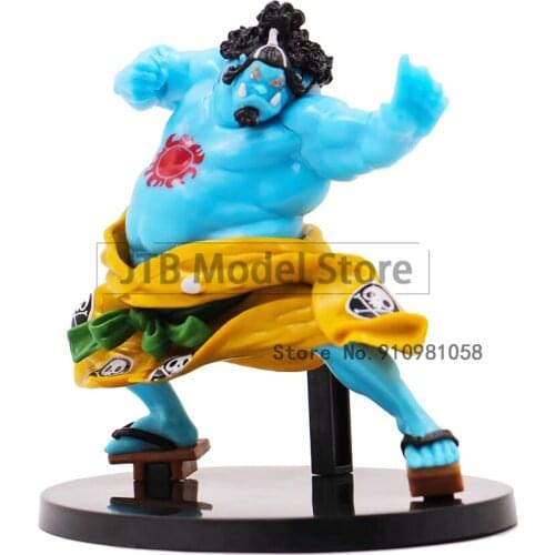 One Piece Anime Jinbe Nautical King Anime Action Figure Model 15cm PVC Tile Is Fist Statue Collection Toys Desktop Decoration