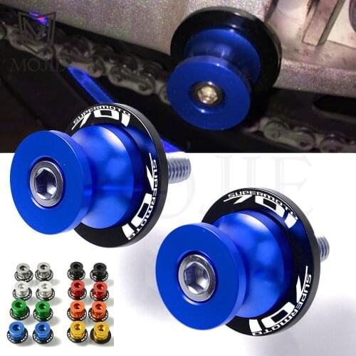 For Husqvarna 701 Supermoto 2017-2018 Motorcycle Swingarm Spools Slider Rear Swingarm Swing Arm Cover Stand Screws Paddock