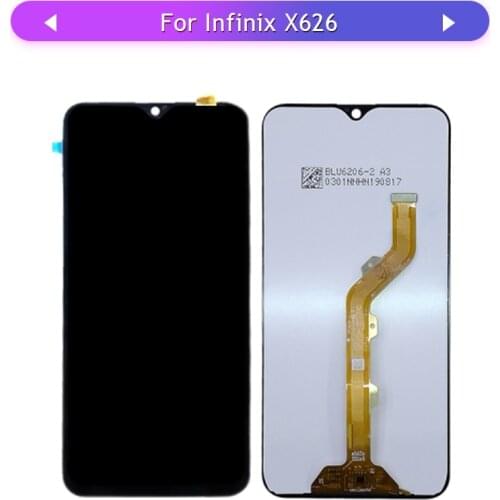 For Infinix S4 X626 LCD Display Touch Screen Digitizer LCD Screen Complete Assembly Replacement