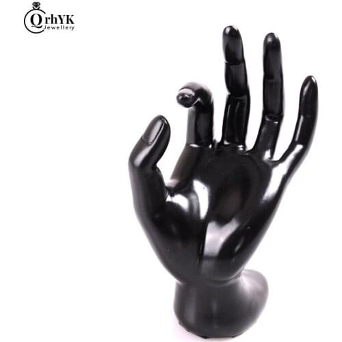 Hand Model Jewelry Ring Organizer Bracelet Necklace Hanging Hand Display Holder Stand Show Rack Rings Display 17.5 x 11x 7.5 cm