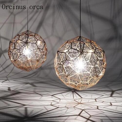 Post modern diamond chandeliers cafes living room restaurants personalized decorations lightning chandeliers free shipping