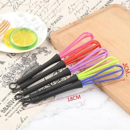 2Pcs Professional Salon Hairdressing Dye Cream Whisk Plastic Hair Color Mixer Barber Stirrer Hair Styling Tool Salon Accessories