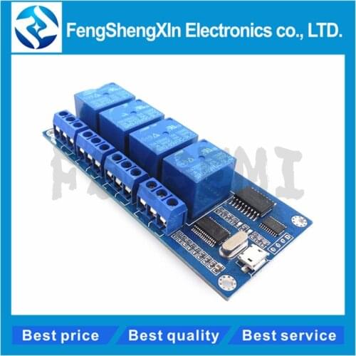 4 Channel 5v relay module control panel tape light USB import ICSE012A