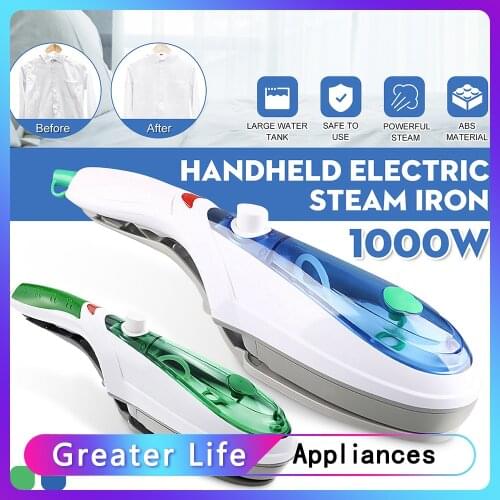 1000W Handheld Garment Clothes Ironing Steamer Brush Household Electric Steam Powerful Garment Steamer Portable Iron Machine