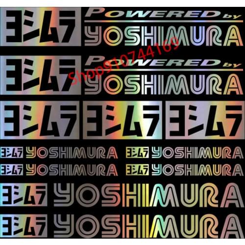Compatible for yoshimura 19 stickers adhesive decals car auto motorcycle sponsor