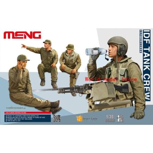 Meng Model HS-002 1/35 IDF TANK CREW