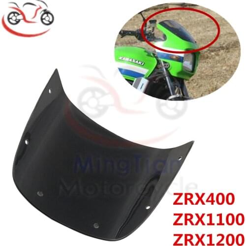 For Kawasaki Windshield ZRX400 ZRX1100 19-20 ZRX1200 01-05 ZRX 400 /1100 /1200 ABS Street Bike Windscreen Deflector Front Glass