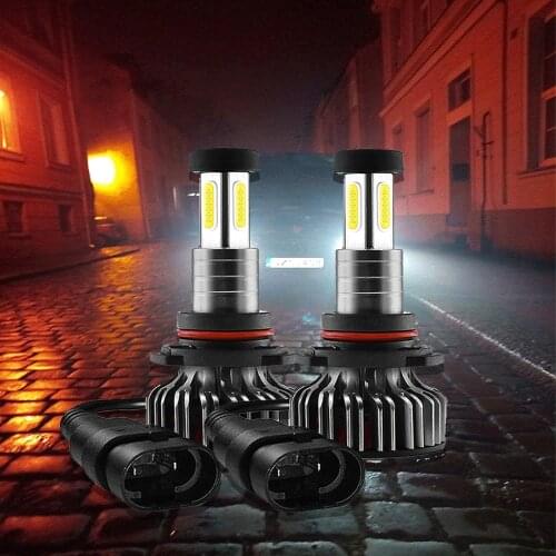 Car Led 120W 30000LM Headlight Kit H7 H11 9005 9006 9012 Headlamp Plug Play 360° Turbo Cool Fan IP70 Fog Head Lamp Turn Signal