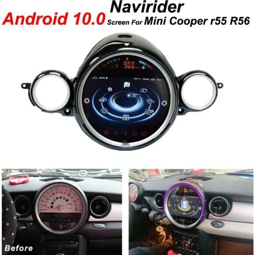 9" Car Radio Multimedia Player For BMW Mini Cooper Countryman R56 R60 2014 Android 10 GPS Navigation Video Recoder Head Unit