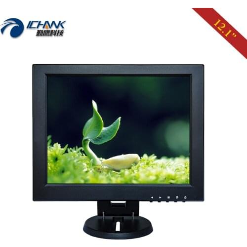 B120JN-ABHUV-1/12.1 inch Small VGA HDMI PC Monitor/12" 800x600 AV BNC USB Display/12 inch Industrial Medical Positive LCD Screen