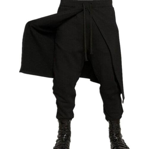 Bigsweety Mens Harem Pants