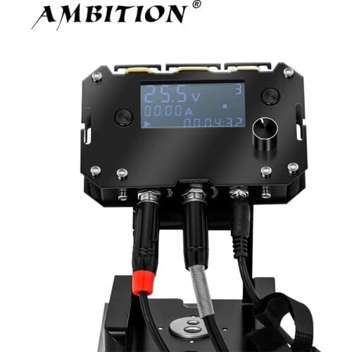 Ambition force tattoo power supply for Artist Body art 5 amps consistent power Voltage range 3-18 volts