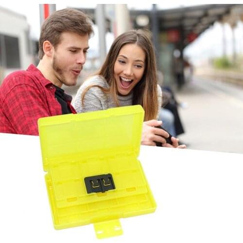 Nintend Switch Accessories 24 in 1 Game Memory Card Micro Case Storage Switch Protector For Nintendo Box SD Holder M6K1