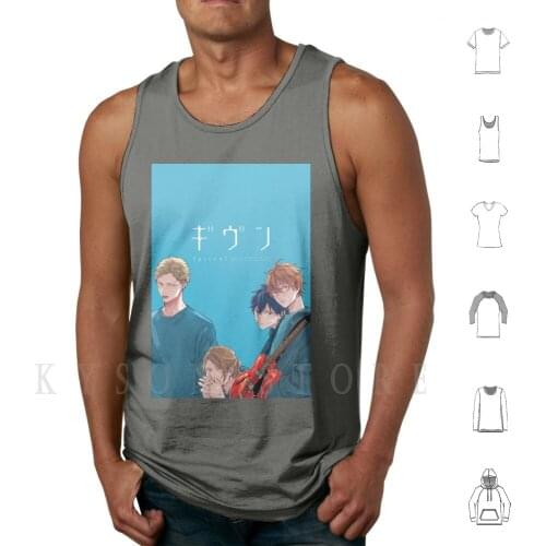 Given Poster Tank Tops Vest Sleeveless Japan Anime Manga Music Slice Of Life Drama Romance Shounen Ai