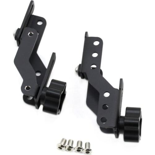 Windshield Support Holder Windscreen Strengthen Bracket Adjusters Airflow adjustable Kits for Suzuki Vstrom DL 1000 2017- 2019