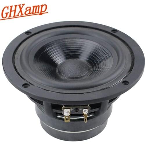 HIFI 5.5 Inch Midrange Bass Speaker Woofer 6ohm Audience Long Stroke HIFI Audio Mid bass Speaker 6Ohm 40-80W 1pcs