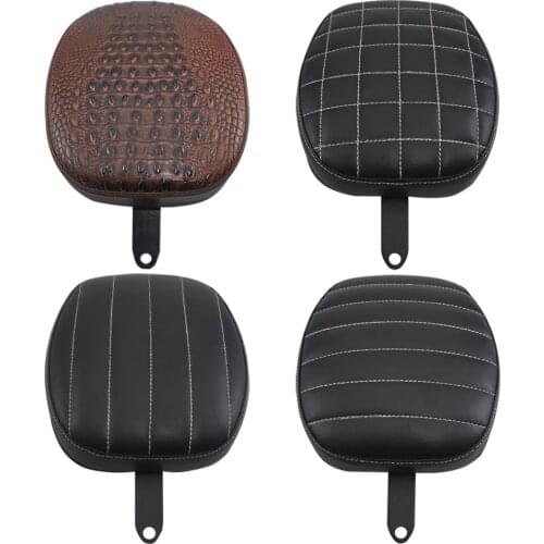 Motorcycle Rear Seat Passenger Rear Seat Pad Leather Pillow For Harley Sportster XL 1200 883 72 Forty-eight 2010-2015 XL1200V