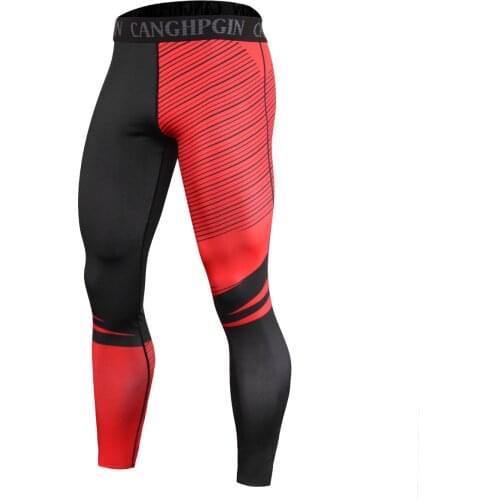 Leggings Fitness Mens Quick-drying Sustainable Four-way Stretch Stereotypes Leggings Yoga Sports Running Pants