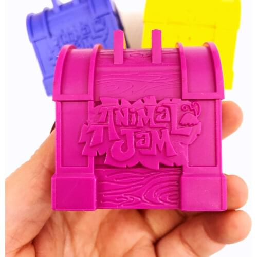 Animal Jam Mini Treasure Box Blind Box Toys Cute Anime Pet Model Mini Animals Dog Dolls Figurine Kids Collection Toy Gift