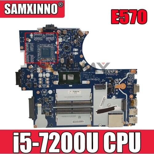 NM-A831 For Lenovo Thinkpad E570 E570C CE570 Laotop Mainboard NM-A831 Motherboard with i5-7200U CPU