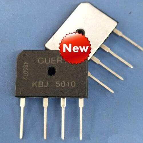 New KBJ5010 5010 GBJ5010 comes with heat sink rectifier bridge 50A / 1000V original