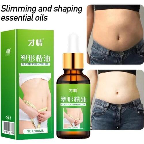 Slimming Essential 0il Hyaluronic Acid Lose Weight Burning 30ml Serum Oilsthin Fat Anti Makeup Cellulite Q4J9