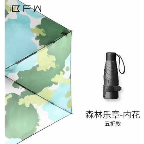 Portable Windproof Umbrella Foldable Female Automatic Uv Protection Summer Travel Umbrella Guarda Chuva Home Rain Gear DB60YS