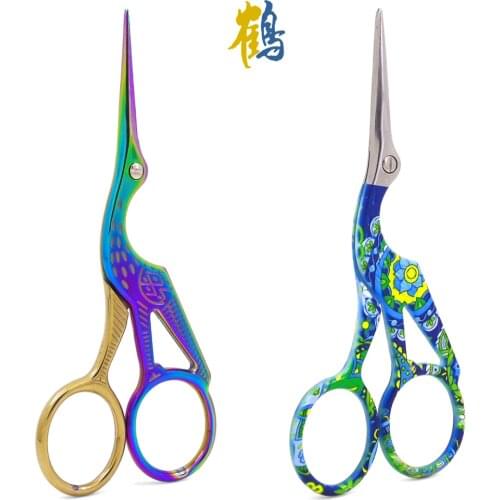 Durable Stainless Steel Vintage Classic Embroidery Scissors Nail Art Scissors